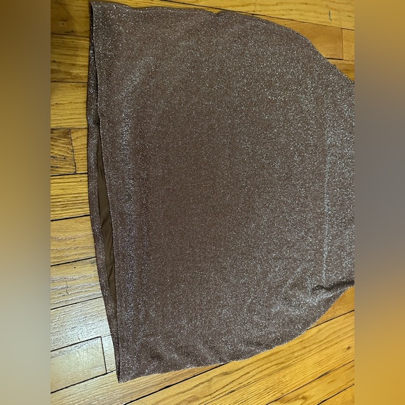 SKIMS Glitter Swim Metallic Dress in Cocoa Size 3X NWT! - Picture 2 of 11